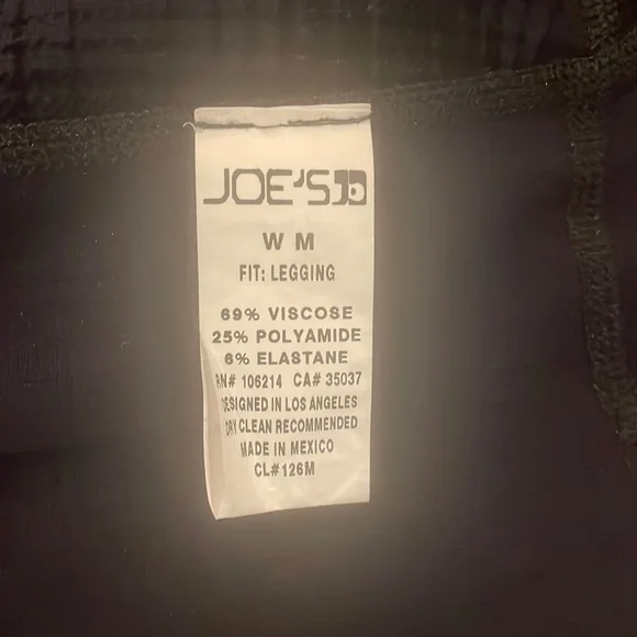 Joe’s Jeans Plaid Leggings, Size M - Picture 10 of 11